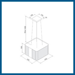 Máy Hút Mùi Malloca CUBE F-181