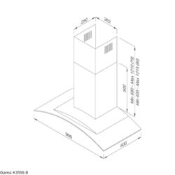 Máy Hút Mùi Malloca K3155.7