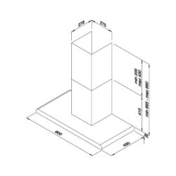 Máy Hút Mùi Đảo Malloca MC-9082