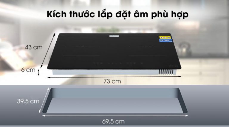 Thông Số Bếp từ đôi Kocher DI-633