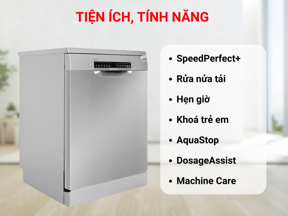 MÁY RỬA BÁT BOSCH SMS4ECI14E