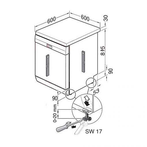 MÁY RỬA BÁT BOSCH SMS63L08EA