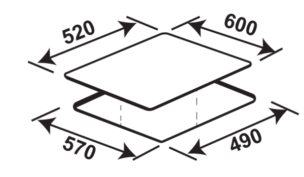 Bếp điện từ KAFF KF-SQ48QH Plus