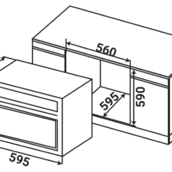 Lò nướng âm tủ KAFF KF-BI75SLIM