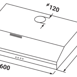 Máy hút mùi KAFF KF-SL60K