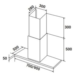 Máy hút mùi Kaff KF-GB991