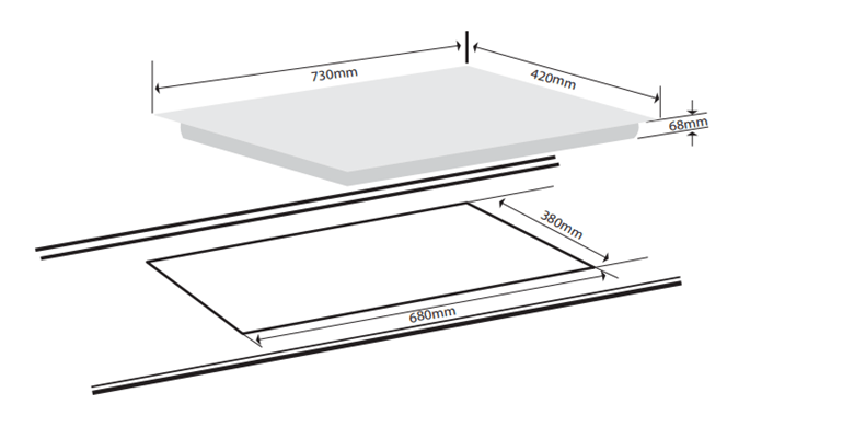 Bếp từ đôi GIOVANI G-2299 MAS