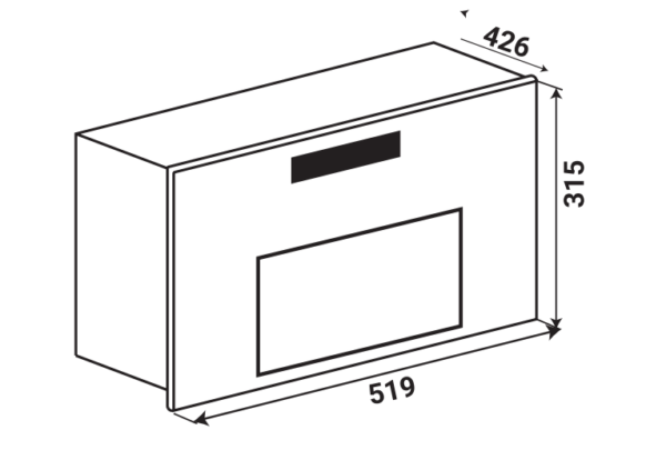 Lò vi sóng KAFF KF-EM036ALMB