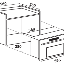 Lò vi sóng âm tủ KAFF KF- MC02