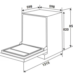 Máy rửa chén KAFF KF-T35HEMERA