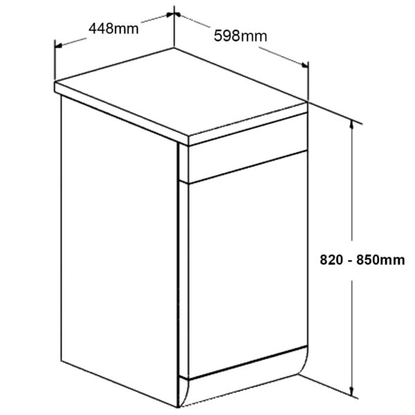 Máy rửa chén KAFF KF-CARYA1FS