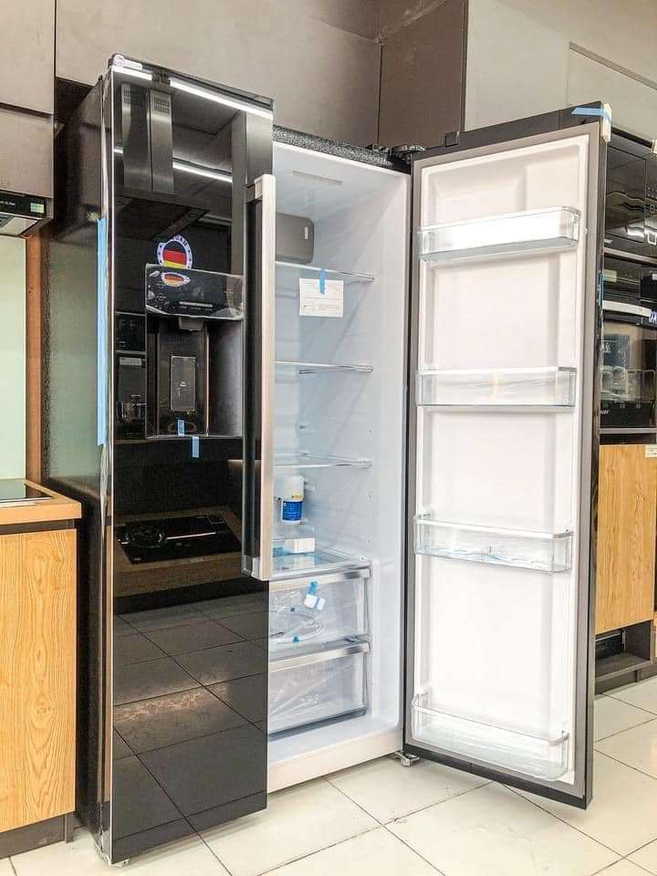 Tủ lạnh SIDE BY SIDE KAFF KF-SBS600GLASS