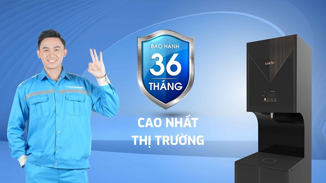 Máy lọc nước inon kiềm KAROFI KAE-S65