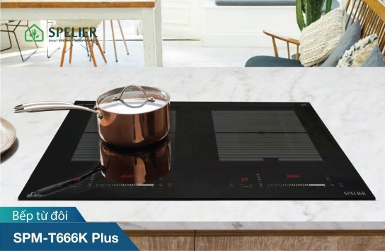 Bếp Từ Đôi Spelier SPM T666K PLUS