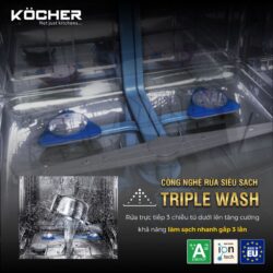 Máy Rửa Bát Kocher KDEU 8866S8