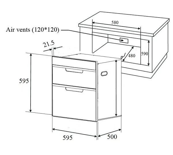 Máy sấy chén Canzy CZ 1006