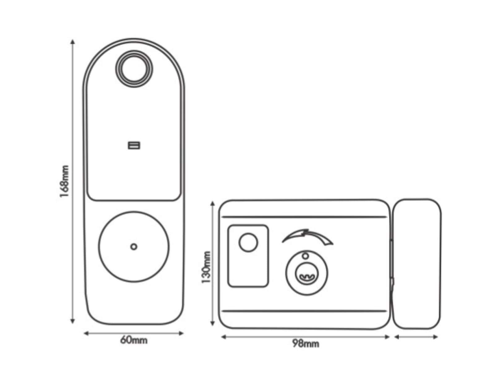 Khóa Điện Tử Kassler KL579-I-APP REMOTE