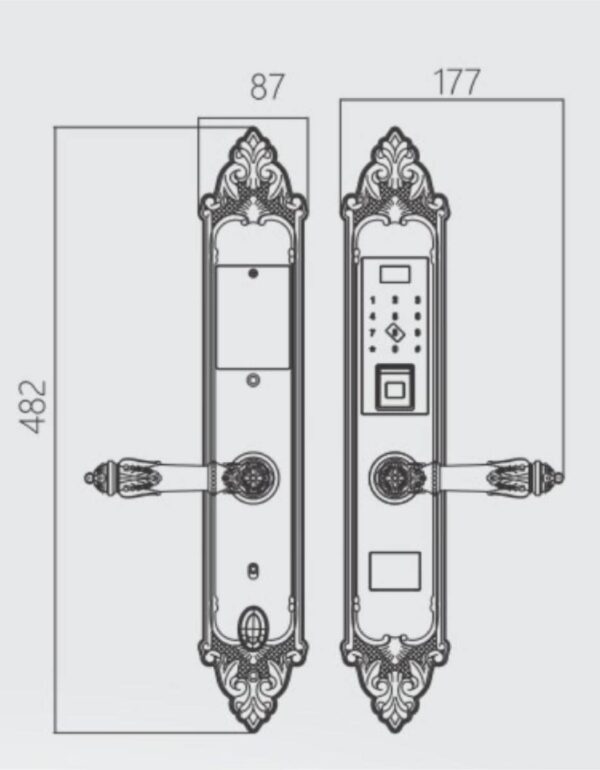 Khóa Vân Tay Kassler KL-959G