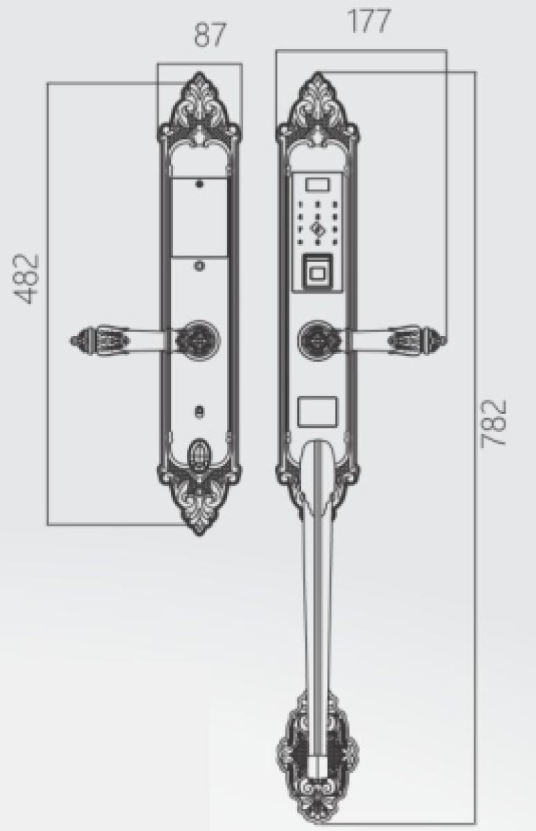 Khóa Vân Tay Kassler KL-969G