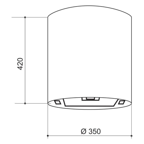 Máy Hút Mùi Treo Độc Lập Faster FS TS0735Y