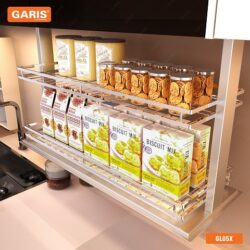 Giá gia vị nâng hạ điện Garis GL05.8X