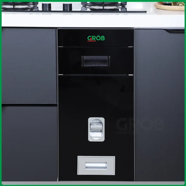 Thùng gạo mặt gương Grob RB-300BF