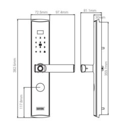 Khóa Điện Tử Giovani GSL-A2CGE