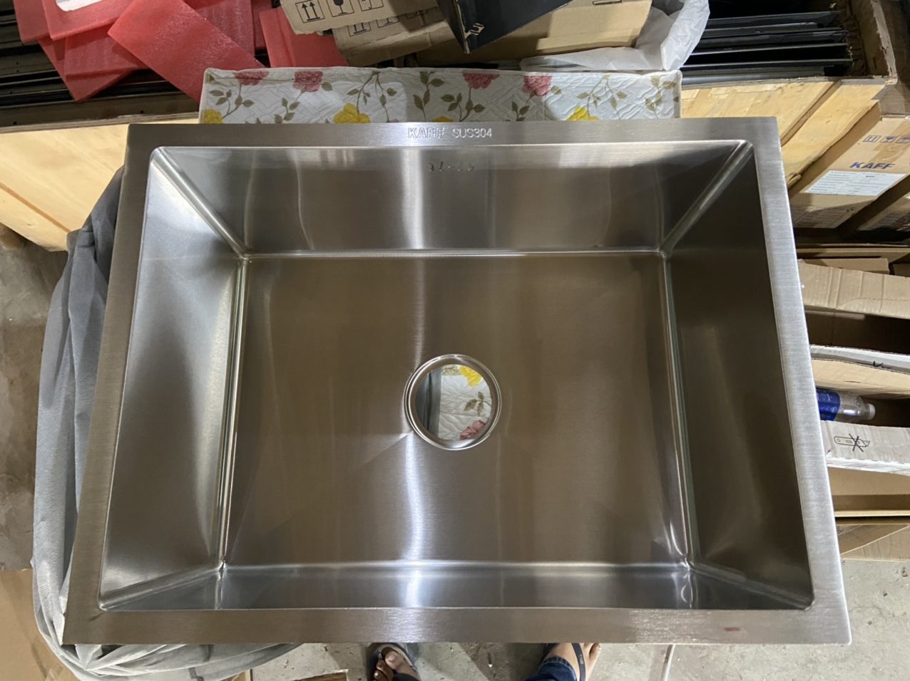 Chậu rửa chén Kaff KF-HM6045BI