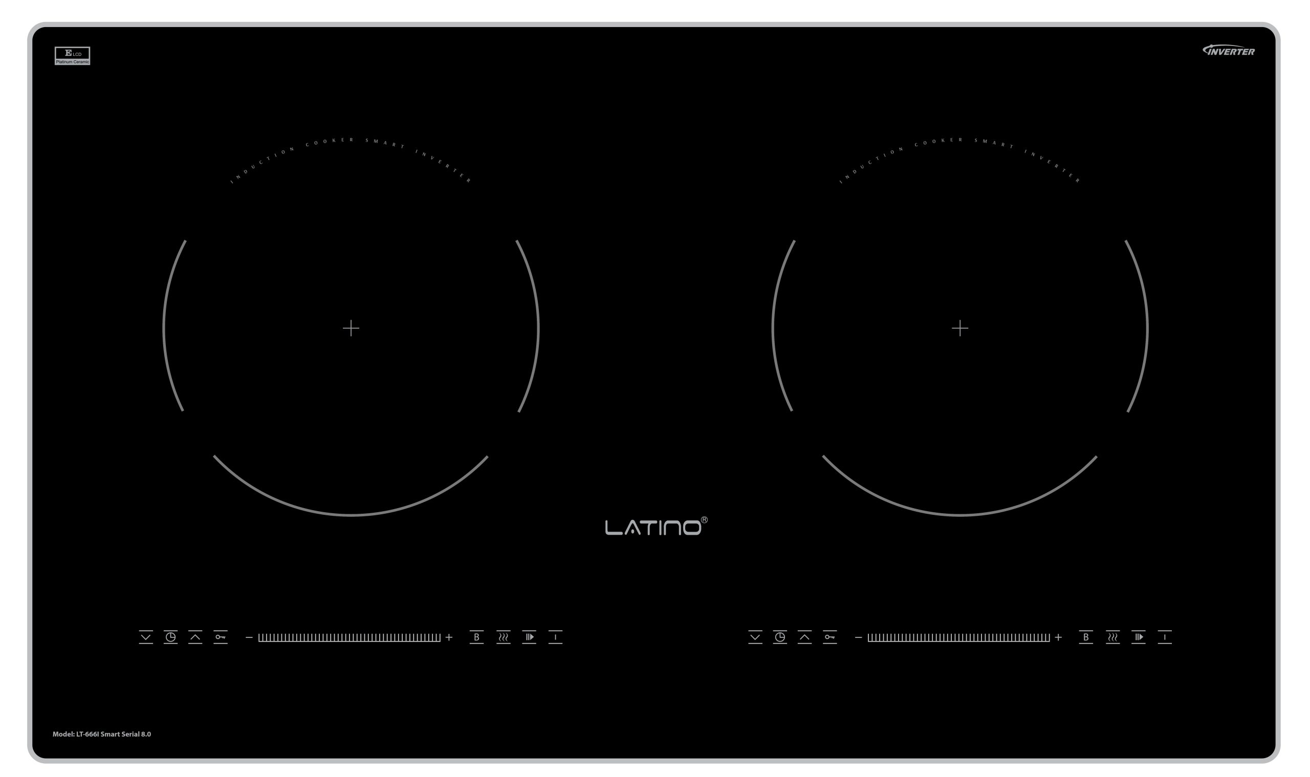 Bếp Từ Đôi Latino LT-666I Smart Serial 8.0