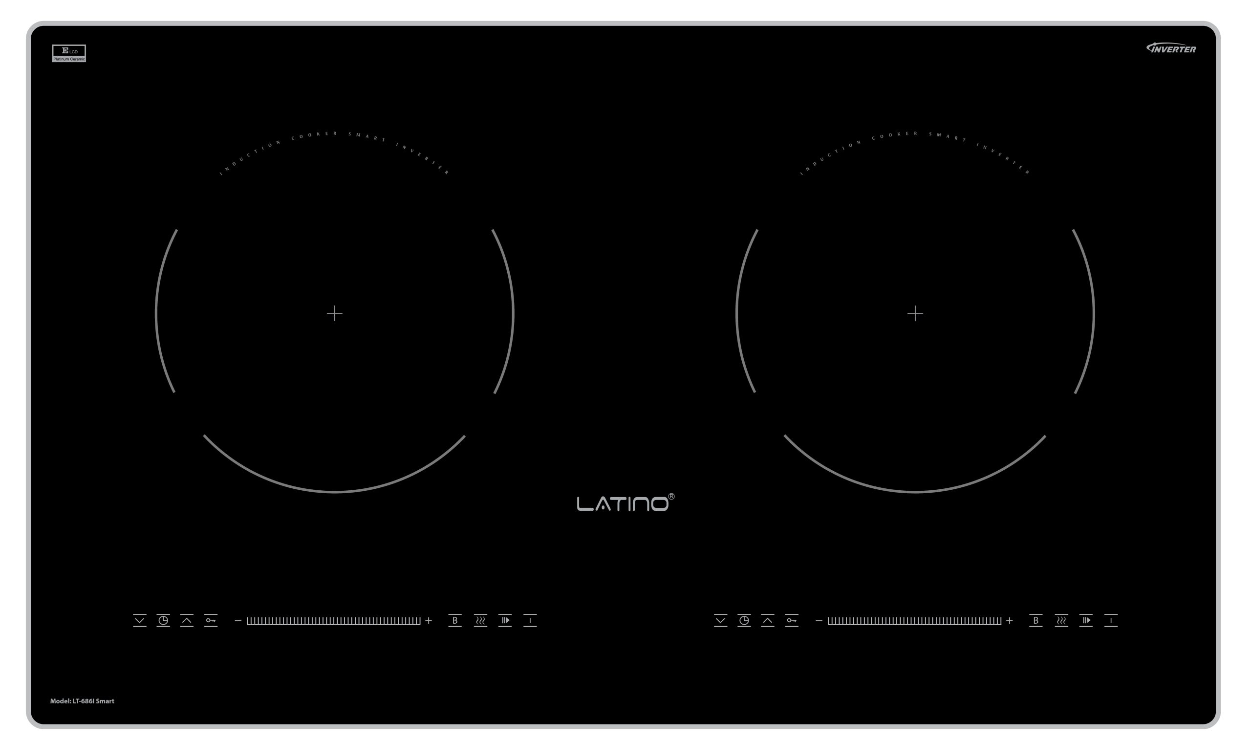 Bếp Từ Đôi Latino LT-686I Smart