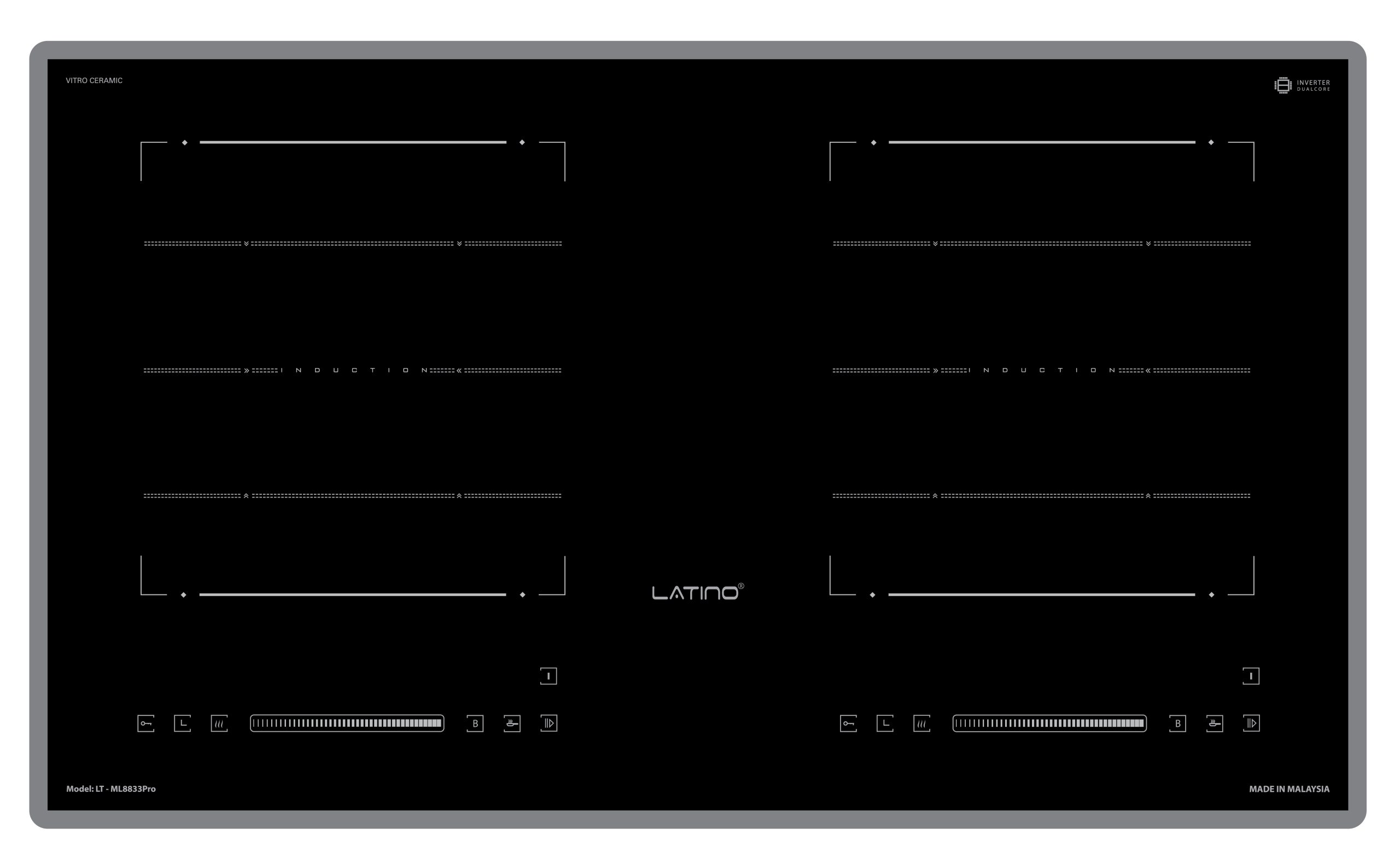 Bếp Từ Đôi Latino LT-ML8833Pro