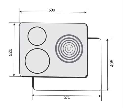 Bếp điện từ Latino LT-03IRS