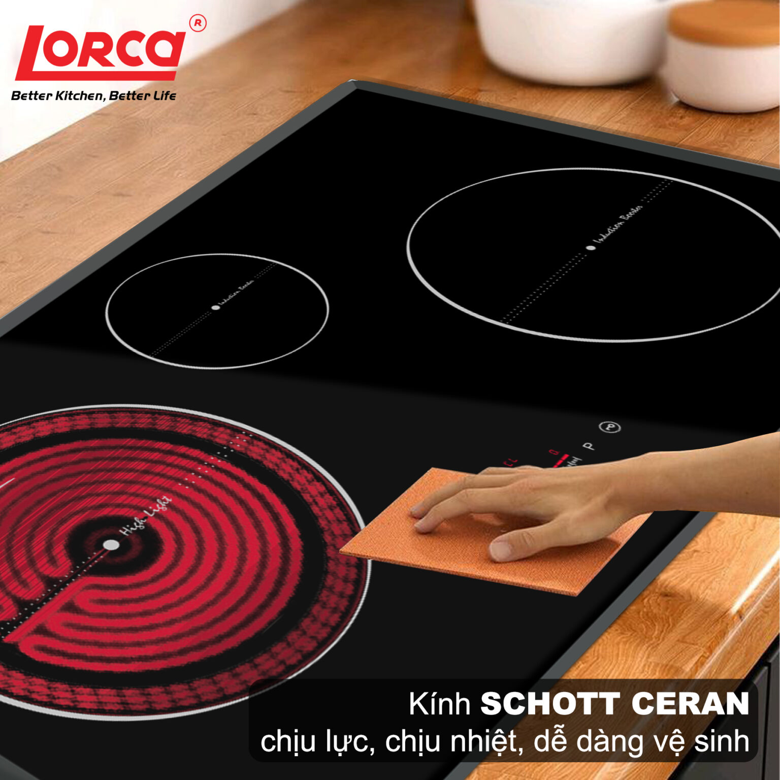 Bếp điện từ Lorca LCE-306