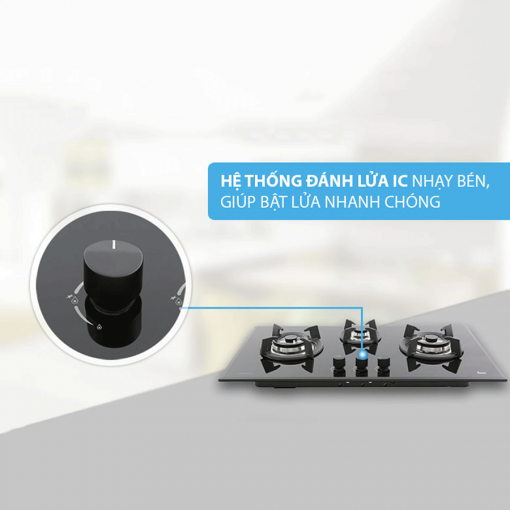 Bếp gas âm TeKa GT LUX 86 3G AI AL