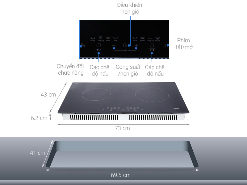 Bếp từ TeKa IB 702