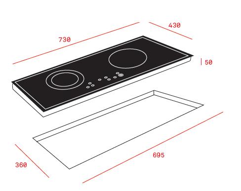 Bếp từ Teka IZ 7210