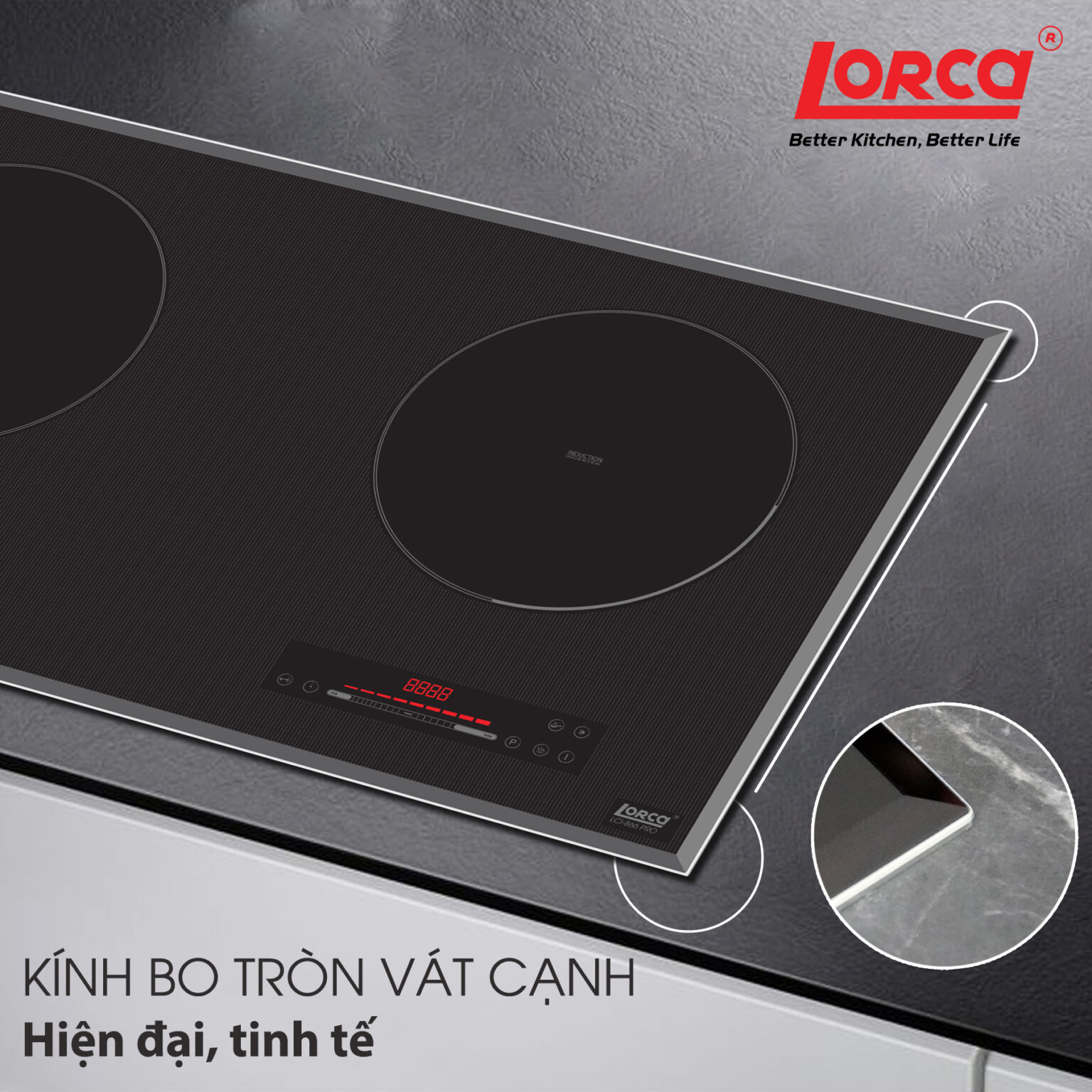 Bếp từ đôi LCI 866 PRO