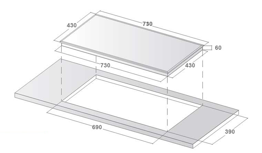 Bếp từ đôi Latino LT-668I