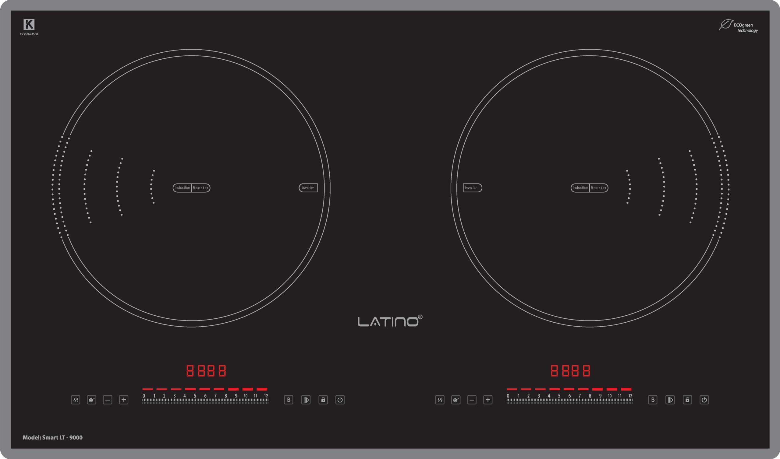 Bếp từ đôi Latino SMART LT-9000