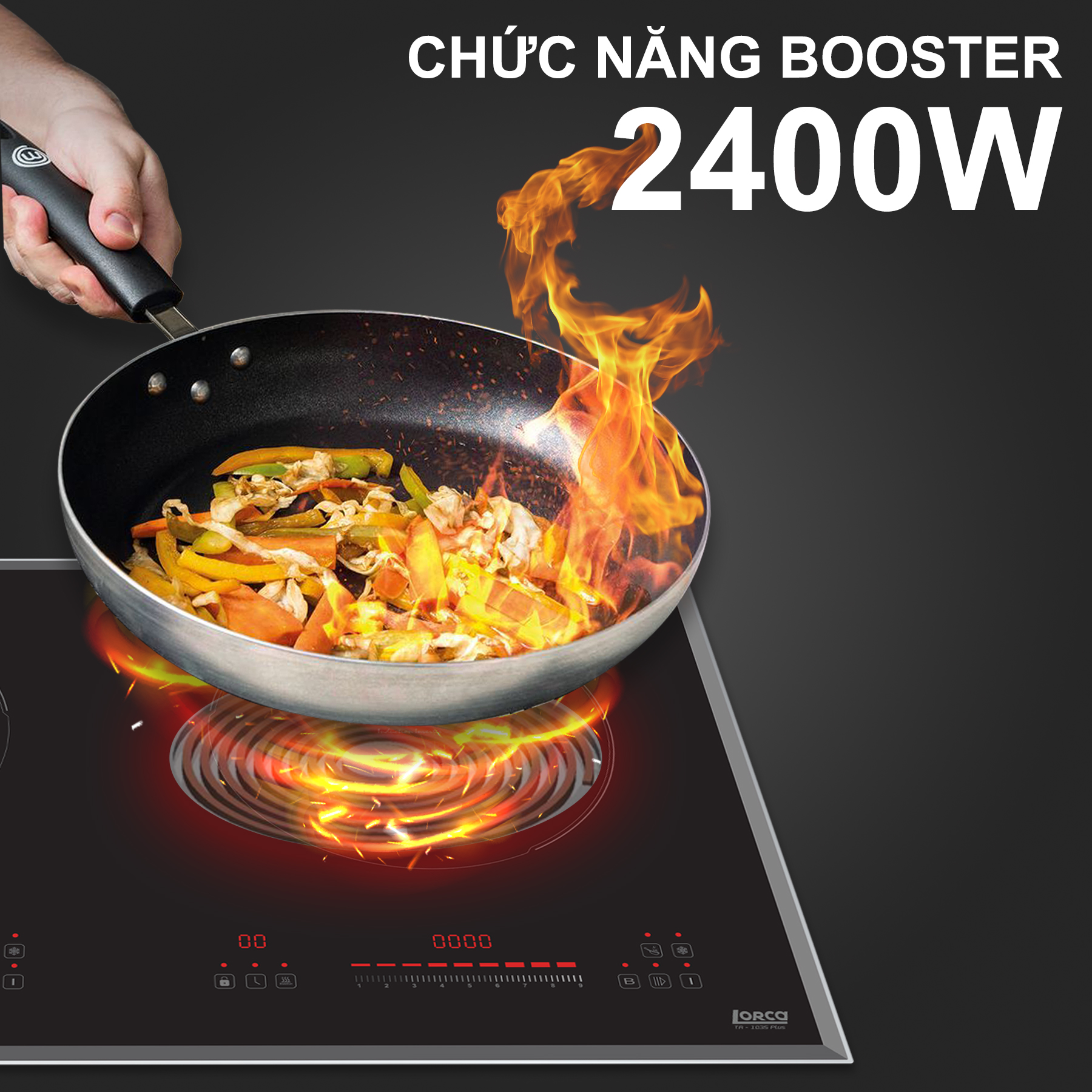 Bếp từ đôi Lorca TA 1035 PLUS