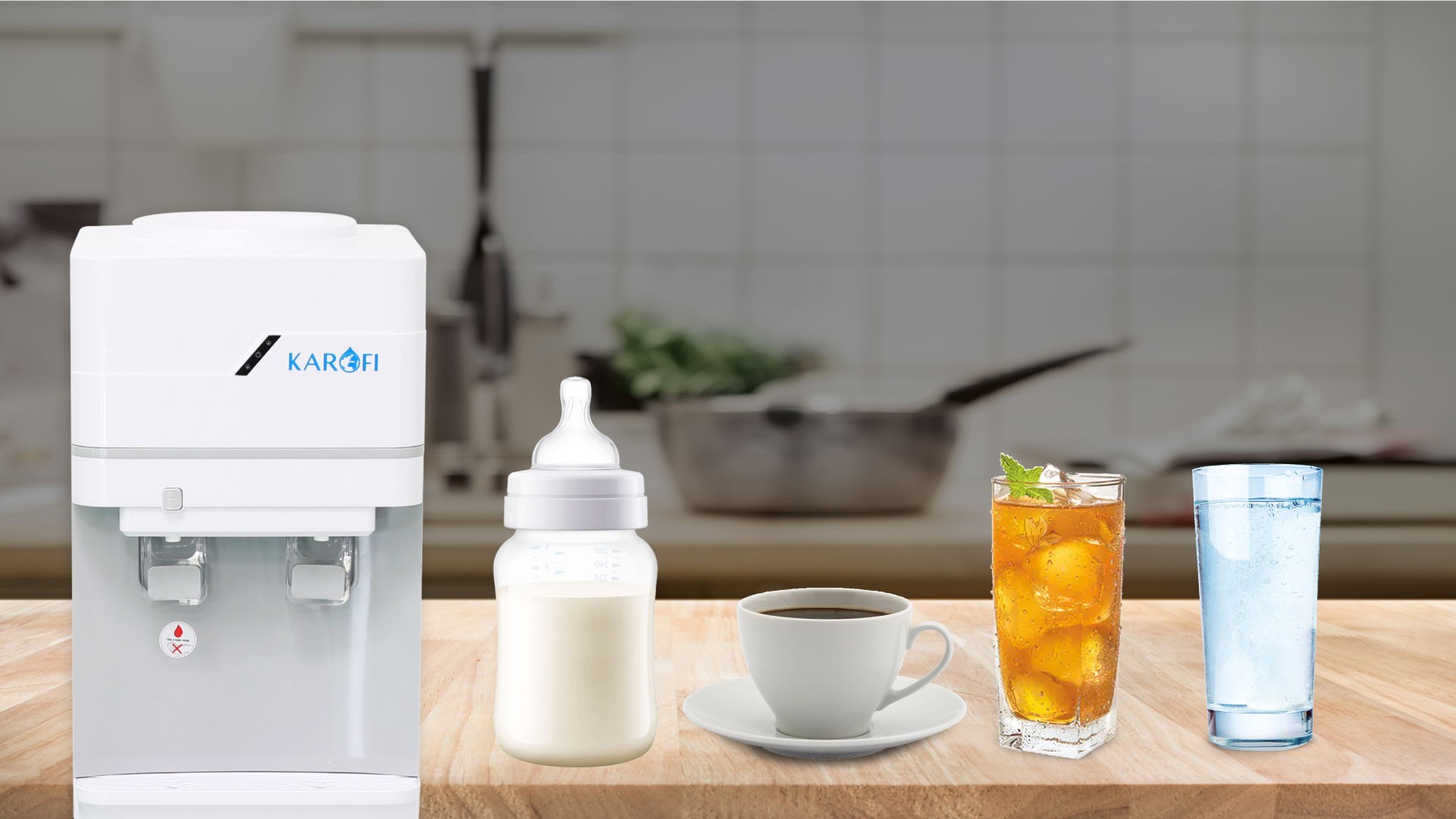 Cây nóng lạnh Karofi úp bình HC15