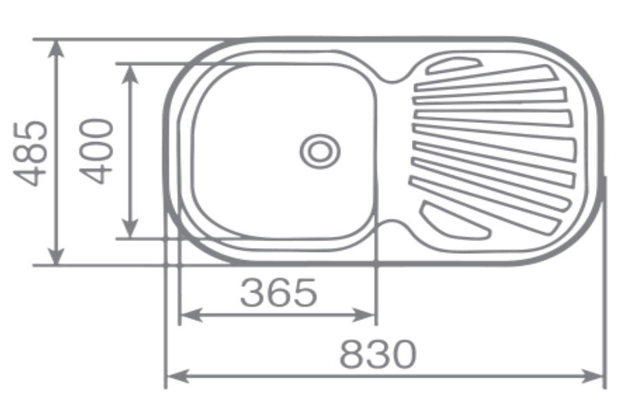 Chậu rửa Teka STYLO 1B 1D