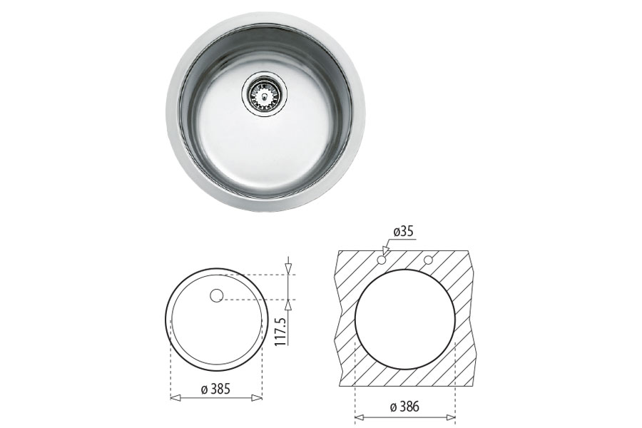 Chậu rửa bát Teka BE 39.40