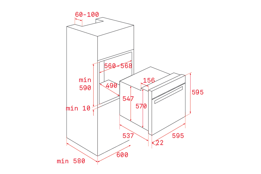 Lò Nướng TEKA HSB 610