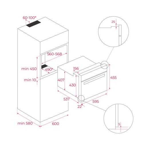 Lò nướng Teka HLC 840