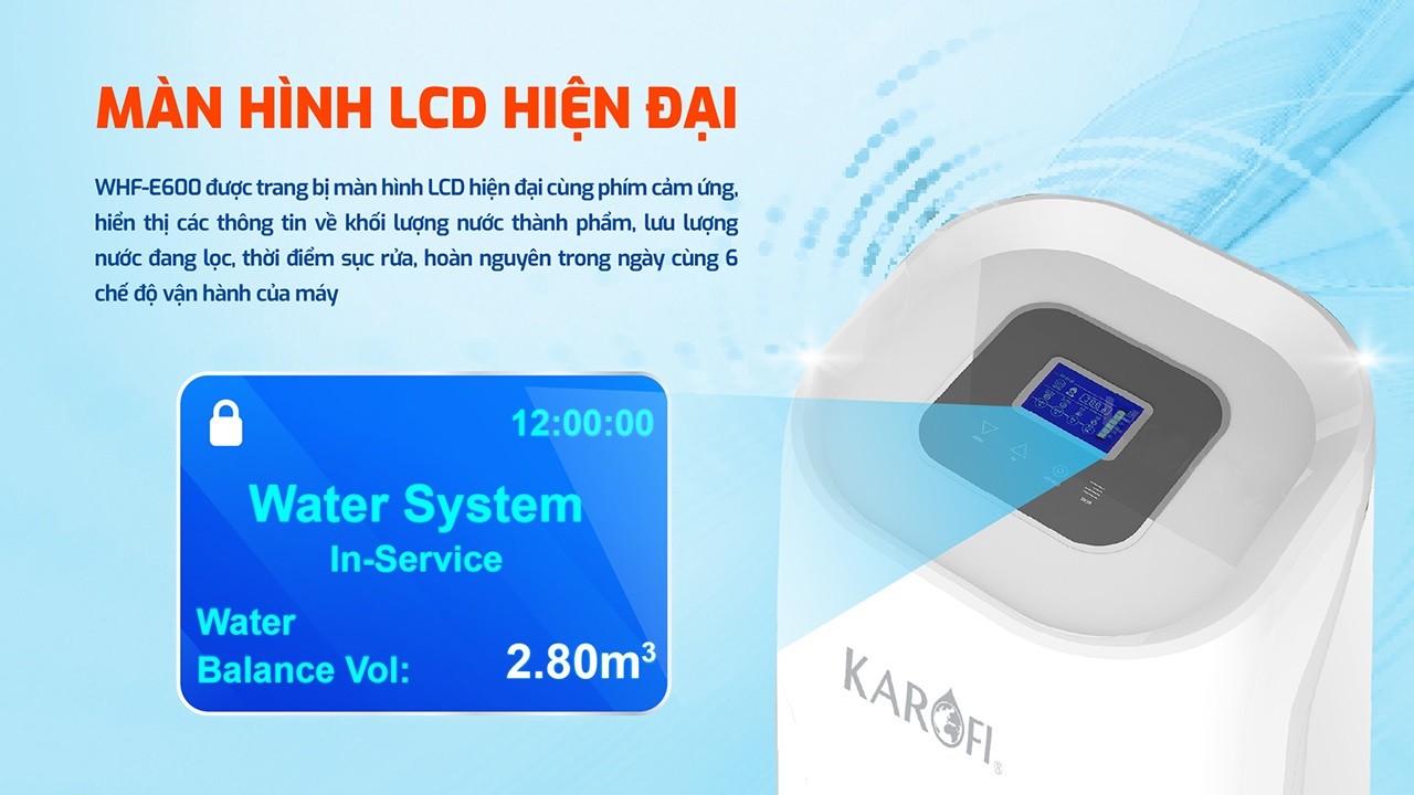 Lọc tổng trung tâm Karofi WHF-E666