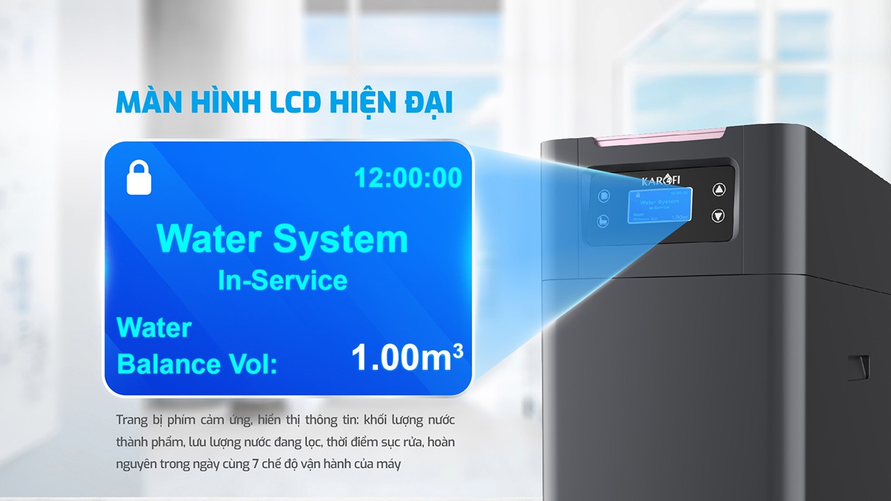 Lọc tổng trung tâm cao cấp Karofi KTF-P01