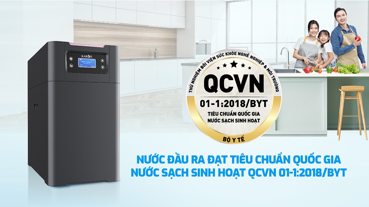 Lọc tổng trung tâm cao cấp Karofi KTF-P01
