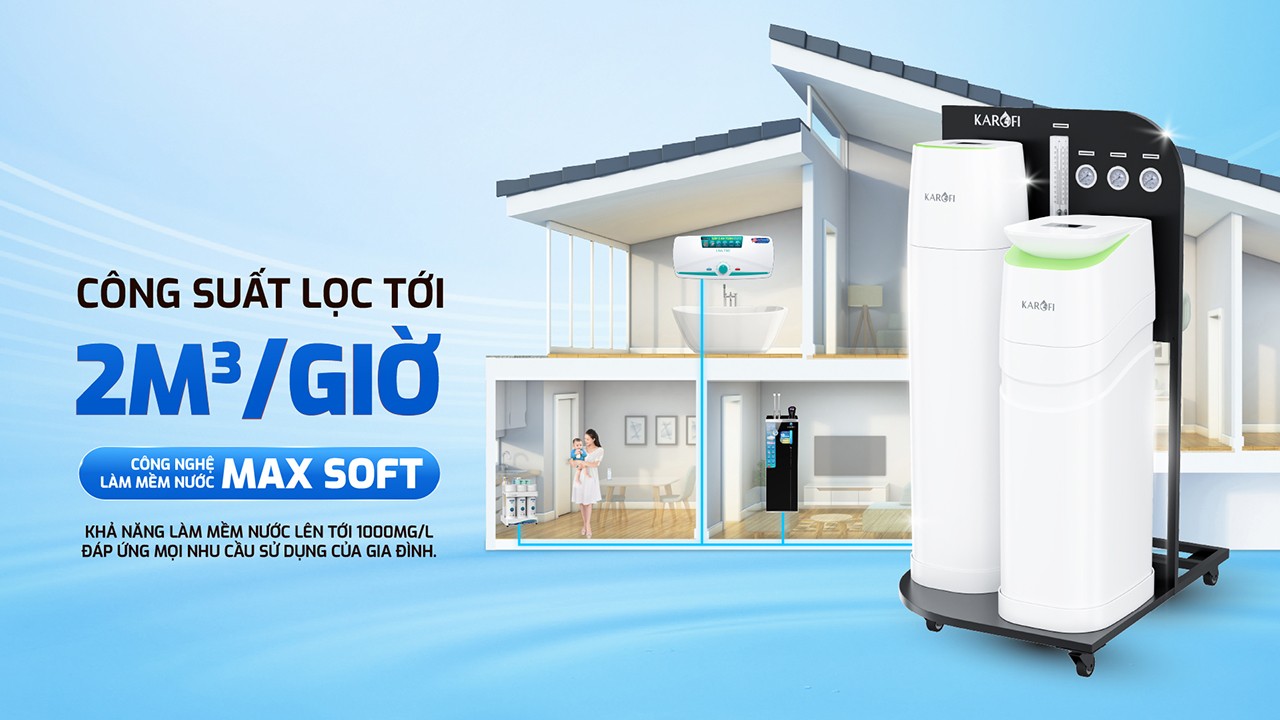Máy Lọc Tổng Trung Tâm Karofi KTF-888