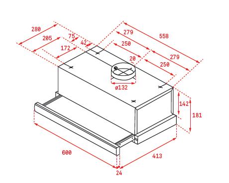 Máy hút mùi Teka TL 6310